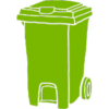 Bac déchets verts ou sac papier